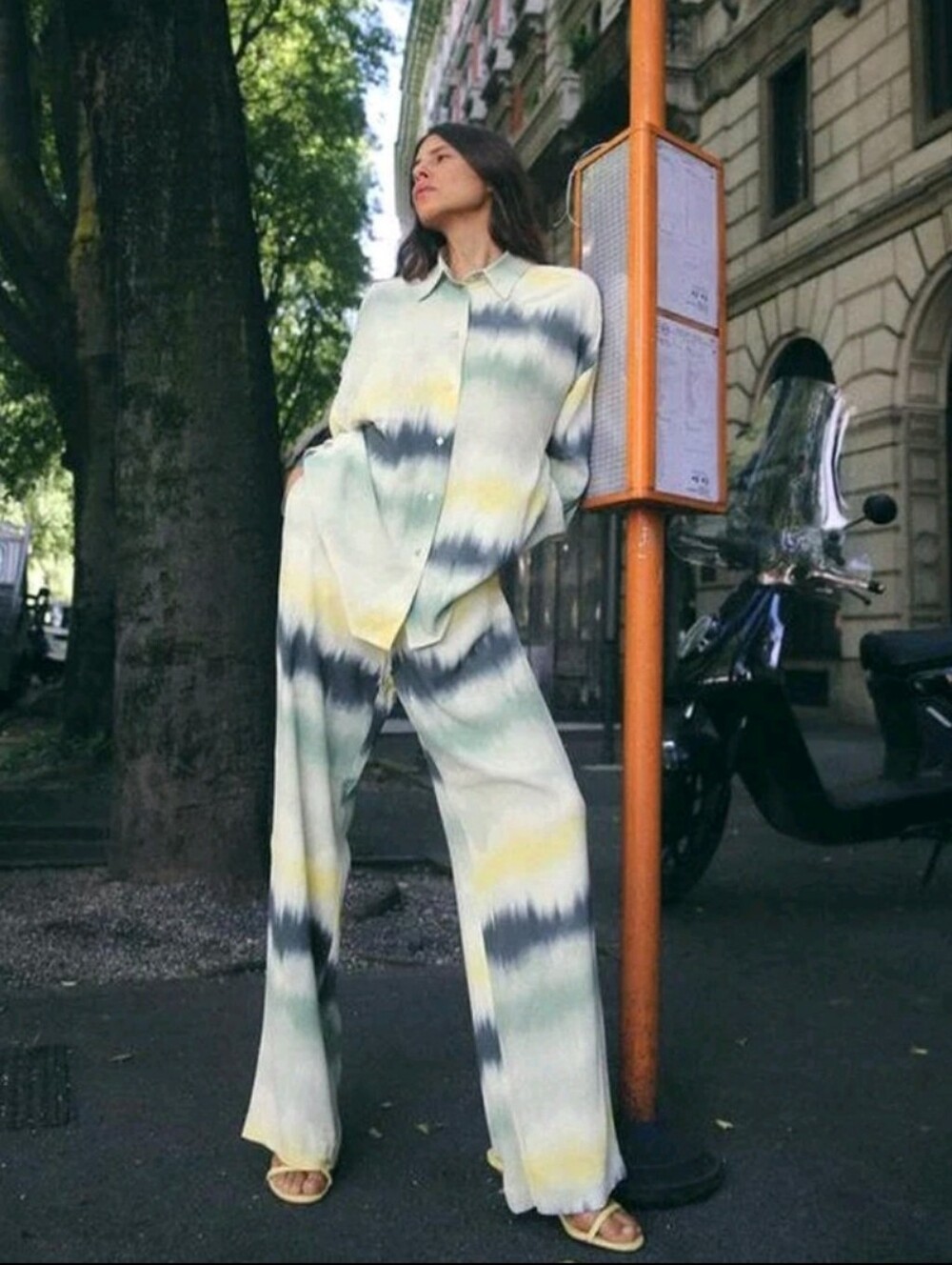 Zara 2-Piece Tie-Dye Pant Set-Med-Resortwear-Blogger's Fav-NWT-neverfullydressed